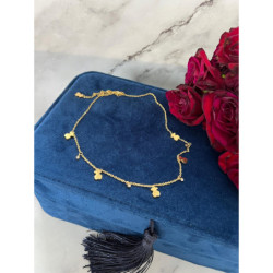 309 Złoty łańcuszek celebrytka NA PREZENT STAL