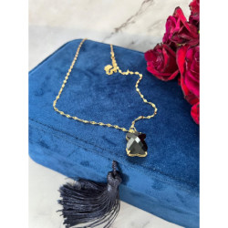 598 Złoty łańcuszek celebrytka NA PREZENT STAL