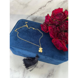 1245 Złoty łańcuszek celebrytka NA PREZENT STAL