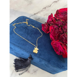 1245 Złoty łańcuszek celebrytka NA PREZENT STAL