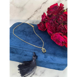 1065 Złoty łańcuszek celebrytka NA PREZENT STAL