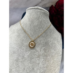 1086 Złoty łańcuszek celebrytka NA PREZENT STAL