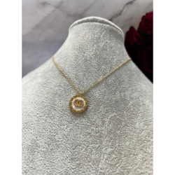 1086 Złoty łańcuszek celebrytka NA PREZENT STAL