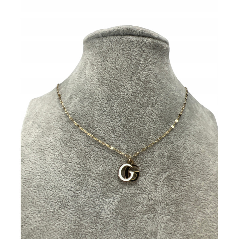 1328 Złoty łańcuszek celebrytka NA PREZENT STAL