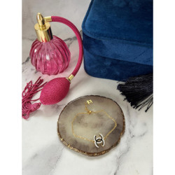 914 Złota bransoletka NA PREZENT delikatna stal