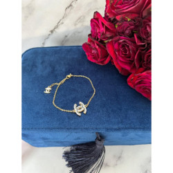 914 Złota bransoletka NA PREZENT delikatna stal