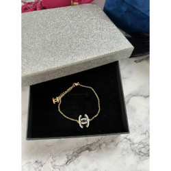 914 Złota bransoletka NA PREZENT delikatna stal