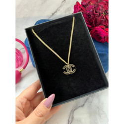 518 Złoty łańcuszek celebrytka NA PREZENT STAL