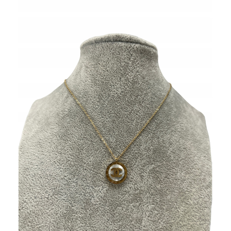 551 Złoty łańcuszek celebrytka NA PREZENT STAL