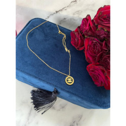 509 Złoty łańcuszek celebrytka NA PREZENT STAL