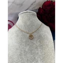 1127 Złoty łańcuszek celebrytka NA PREZENT STAL