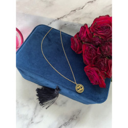 1101 Złoty łańcuszek celebrytka NA PREZENT STAL