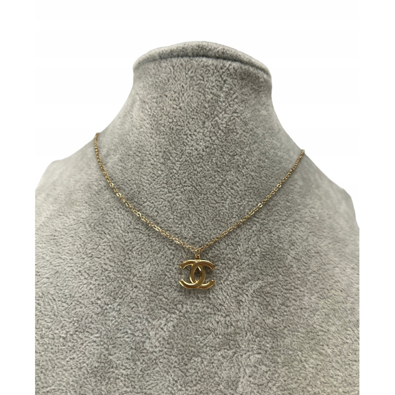 300 Złoty łańcuszek celebrytka NA PREZENT STAL