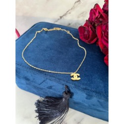 1028 Złoty łańcuszek celebrytka NA PREZENT STAL