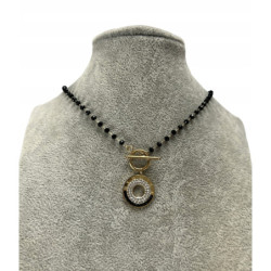 981 Naszyjnik różaniec...