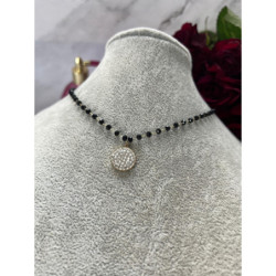 561 Naszyjnik różaniec KORALIKI KÓŁKO STAL 316L