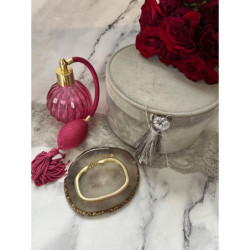 616 Złota bransoletka ŻMIJKA STAL 316L