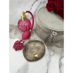 187 Bransoletka zaciskana SERCE SERDUSZKO STAL 316