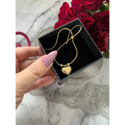 187 Bransoletka zaciskana SERCE SERDUSZKO STAL 316