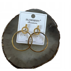 1130 Złote kolczyki...