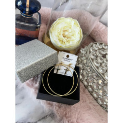 550 Złote kolczyki BLUEBERRY KRZYŻE KRZYŻ STAL