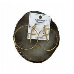 768 Złote kolczyki...