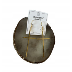 809 Złote kolczyki...