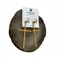 391 Złote kolczyki...