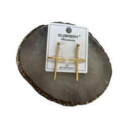 871 Złote kolczyki...