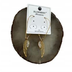 831 Złote kolczyki...