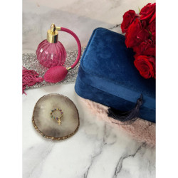 282 Pierścionek na gumce KRZYŻ KRZYŻYK STAL 316L