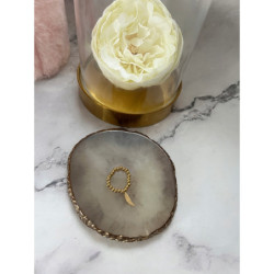 788 Pierścionek na gumce PIÓRKO STAL 316L