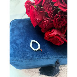 416 Pierścionek na gumce KSIĘŻYC STAL 316L