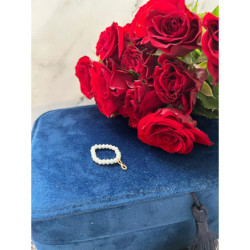 1021 Pierścionek na gumce NIESKOŃCZONOŚĆ STAL 316L