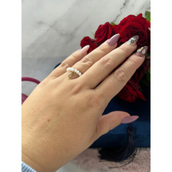 1021 Pierścionek na gumce NIESKOŃCZONOŚĆ STAL 316L