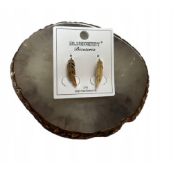 1047 Złote kolczyki...