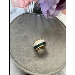 171 Pierścionek obrączka szeroka BLUEBERRY r 6/16