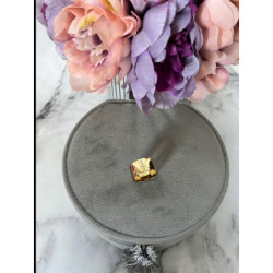 1063 Pierścionek obrączka szeroka BLUEBERRY r 7/17