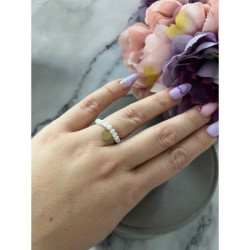 1190 Pierścionek na gumce SERCE SERDUSZKO STAL 316