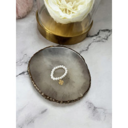 784 Pierścionek na gumce KONICZYNKA STAL 316L