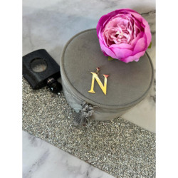 Wisiorek zawieszka literka litera N stal 316L