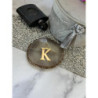 Wisiorek zawieszka literka litera K stal 316L