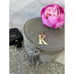 Wisiorek zawieszka literka litera K stal 316L