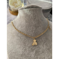 1281 Złoty naszyjnik łańcuszek NA PREZENT STAL 316