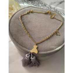 1281 Złoty naszyjnik łańcuszek NA PREZENT STAL 316