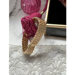 Zegarek złoty NA PREZENT na bransolecie HIT