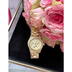 Zegarek złoty NA PREZENT na bransolecie HIT