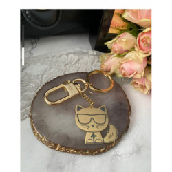 1156 Brelok breloczek KOT KOTEK STAL 316L