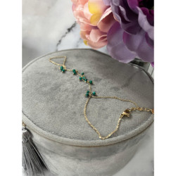 825 Bransoletka z łańcuszkiem na palec stal 316L