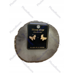 1303 Złote kolczyki MOTYLKI...